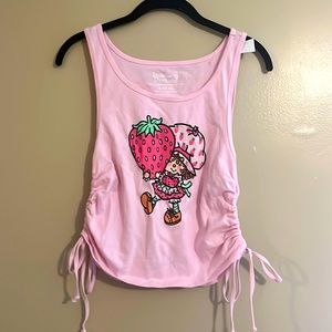 ‼️SOLD‼️ Strawberry Shortcake Cinched Tank